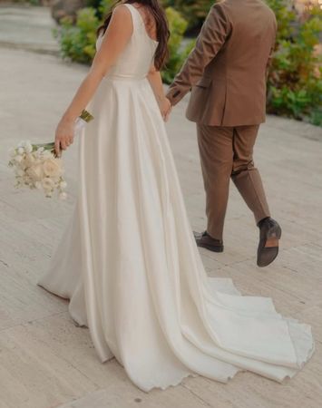 Secondhand Brautkleid Bianco Evento "Levente", Grösse 38