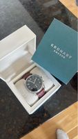 Elegante Kronaby Smartwatch mit Lederarmband zu verkaufen!