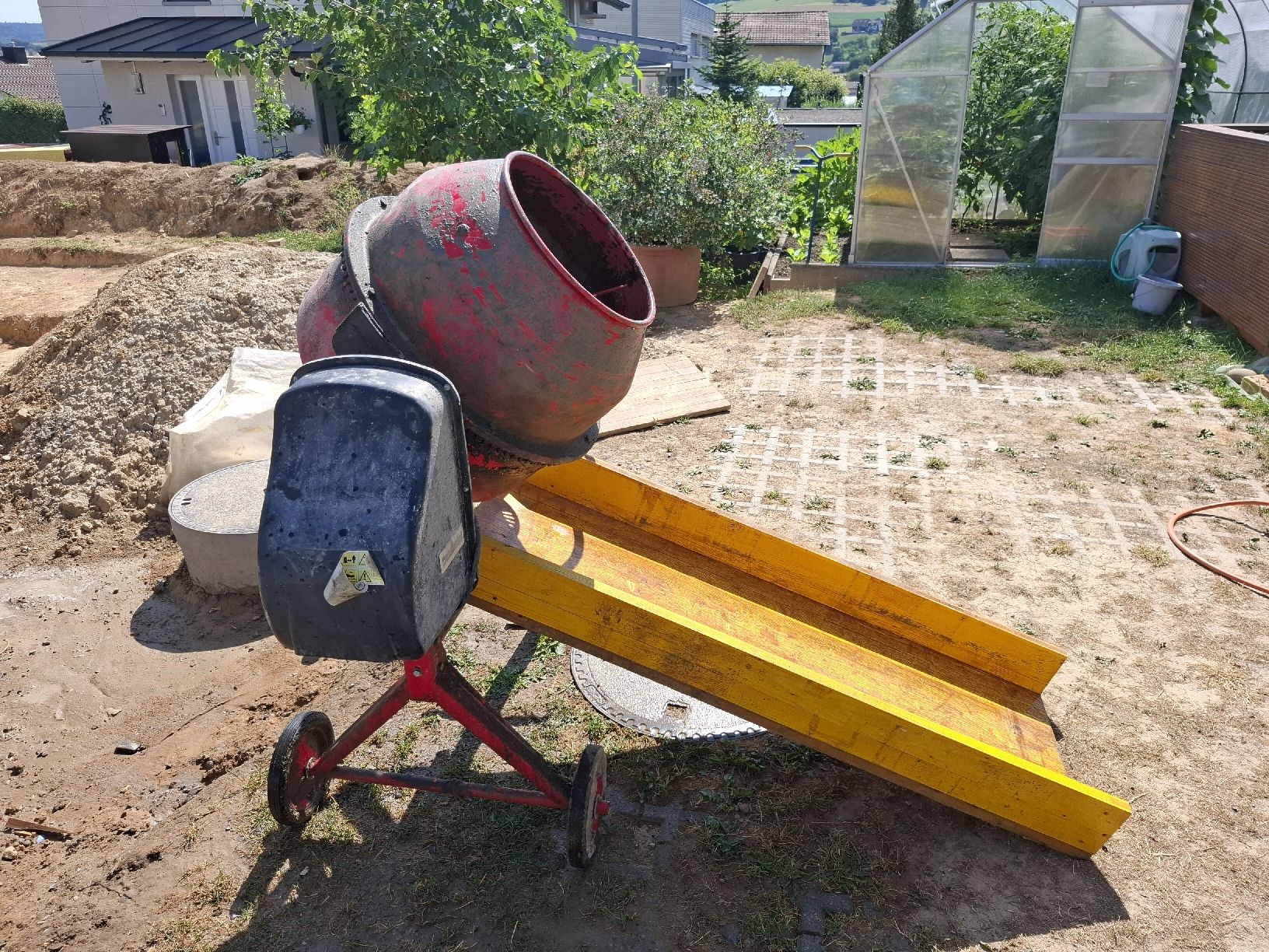 Alle Maschinen: Betonmischer 140 liter – Gebraucht aus Nussbaumen AG von Dowi87 1