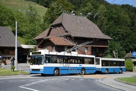 Postkarte NAW Trolleybus-Anhängerzug VBL              BTM054