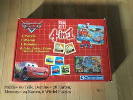 4 in 1 Spielset von cars