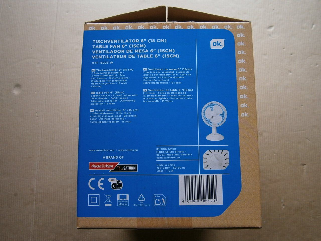 Ventilateurs: ok Ventilator – Neuf (Voir description) à Pratteln par 66werni 1