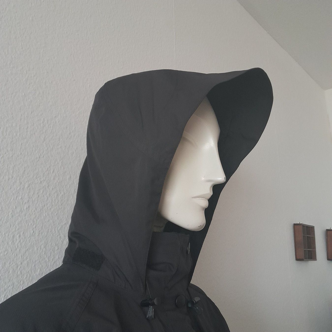 Giacche: Schwarze Übergangsjacke Grösse 36, Kapuze – Usato da Horgen venduto da Amanda30 1