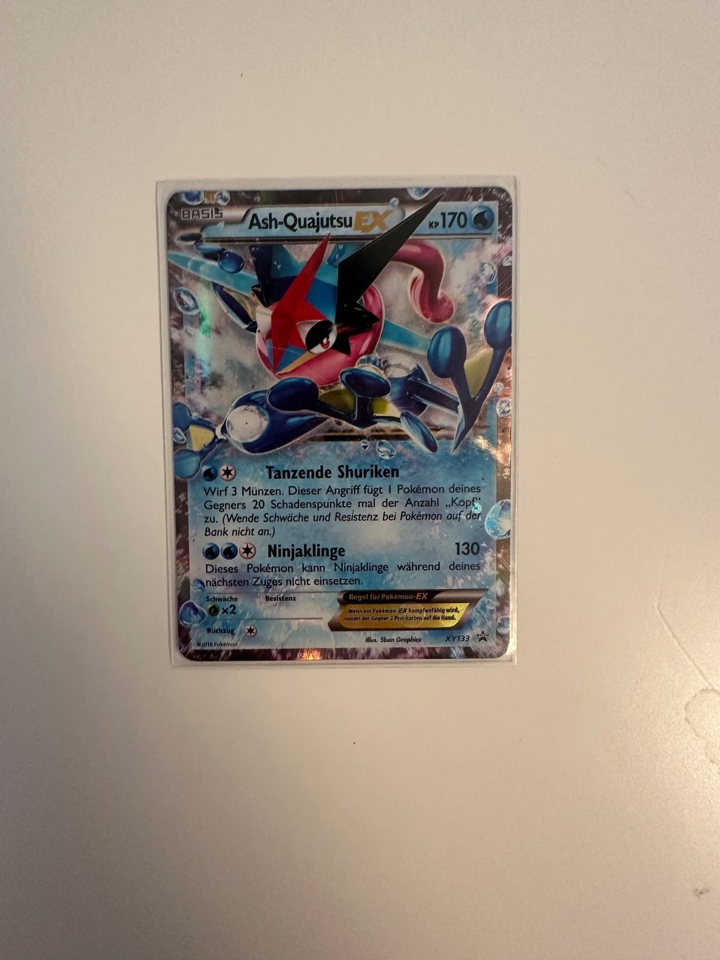 Pokémon Carte collezionabili: Greninja EX DE - Heavily played / XY133 – Usato da Zürich venduto da Leica9