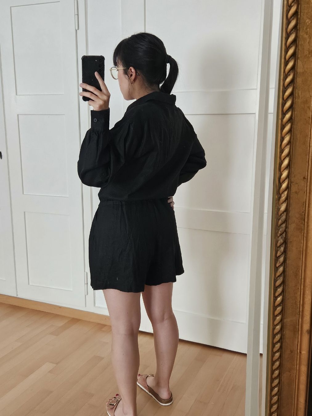Tute: 100% Leinen Jumpsuit Overall schwarz Gr. M | Aussie Label – Nuovo (secondo la descrizione) da Zürich venduto da Mme.Sora 3