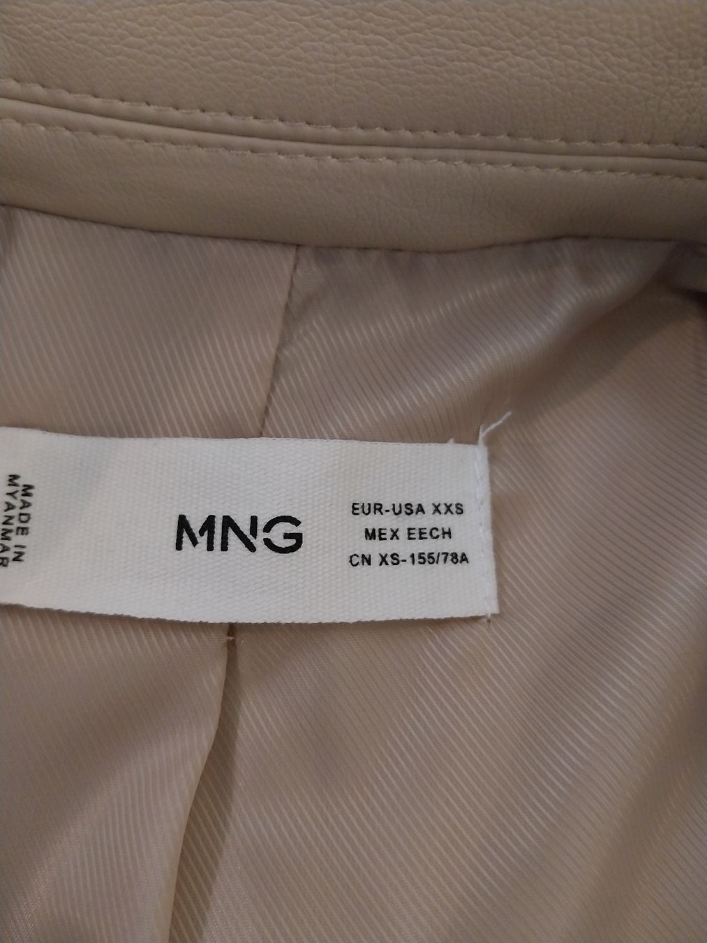 Zara Vestes: Zara Lederblazer greige – Neuf (Voir description) à Oberwil BL par A.Mohler 2