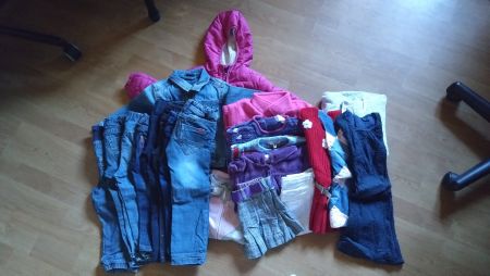 Mädchen Kleiderpaket gr 92