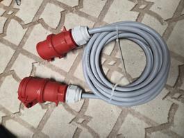 Kabel CEE 32A 5x6mm 400v 6h Verlängerungskabel 6.5m
