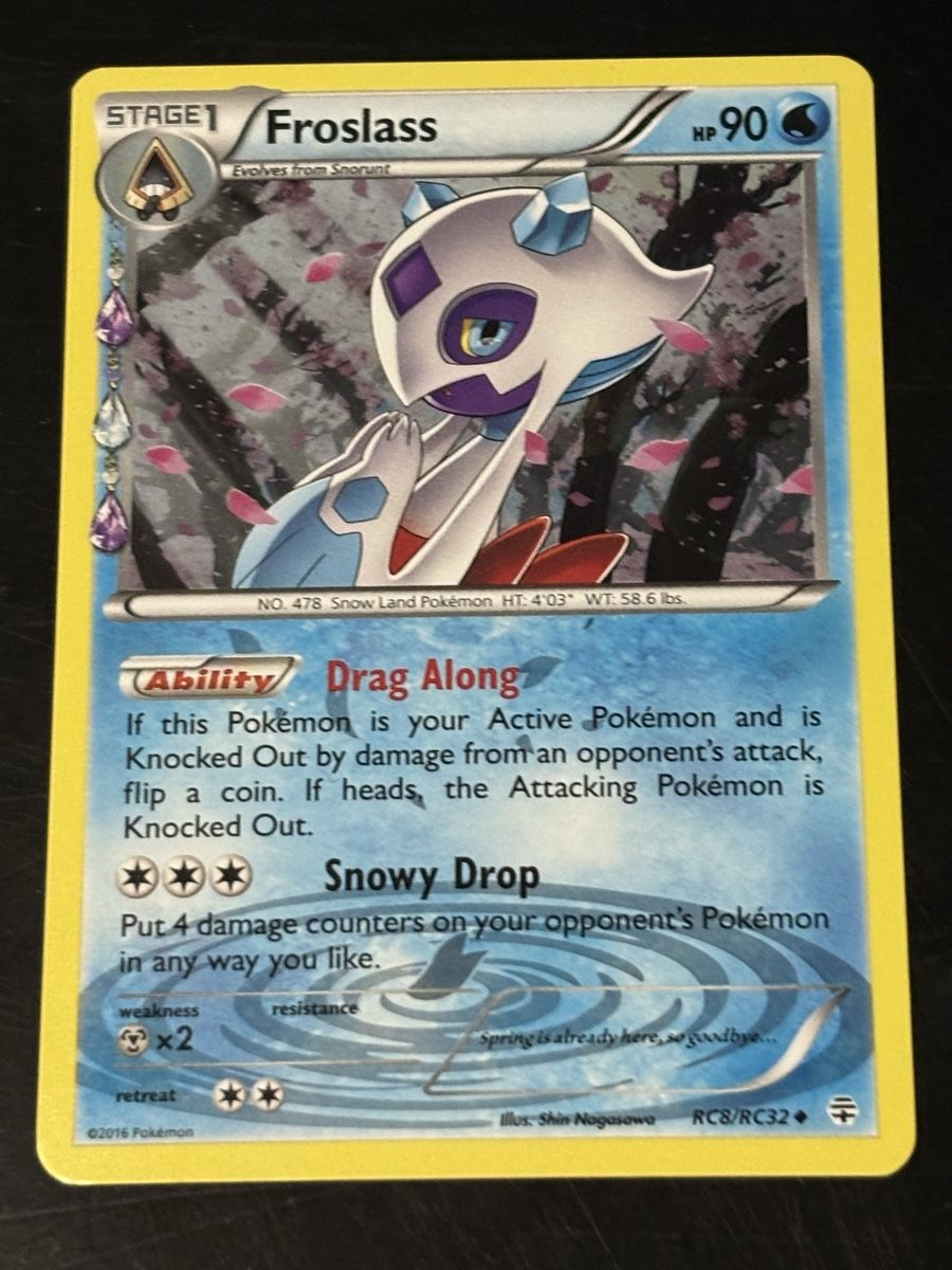 Pokémon Carte collezionabili: Froslass Generations RC8 Reverse 🇺🇸  – Usato da Delémont venduto da mar_7ynr