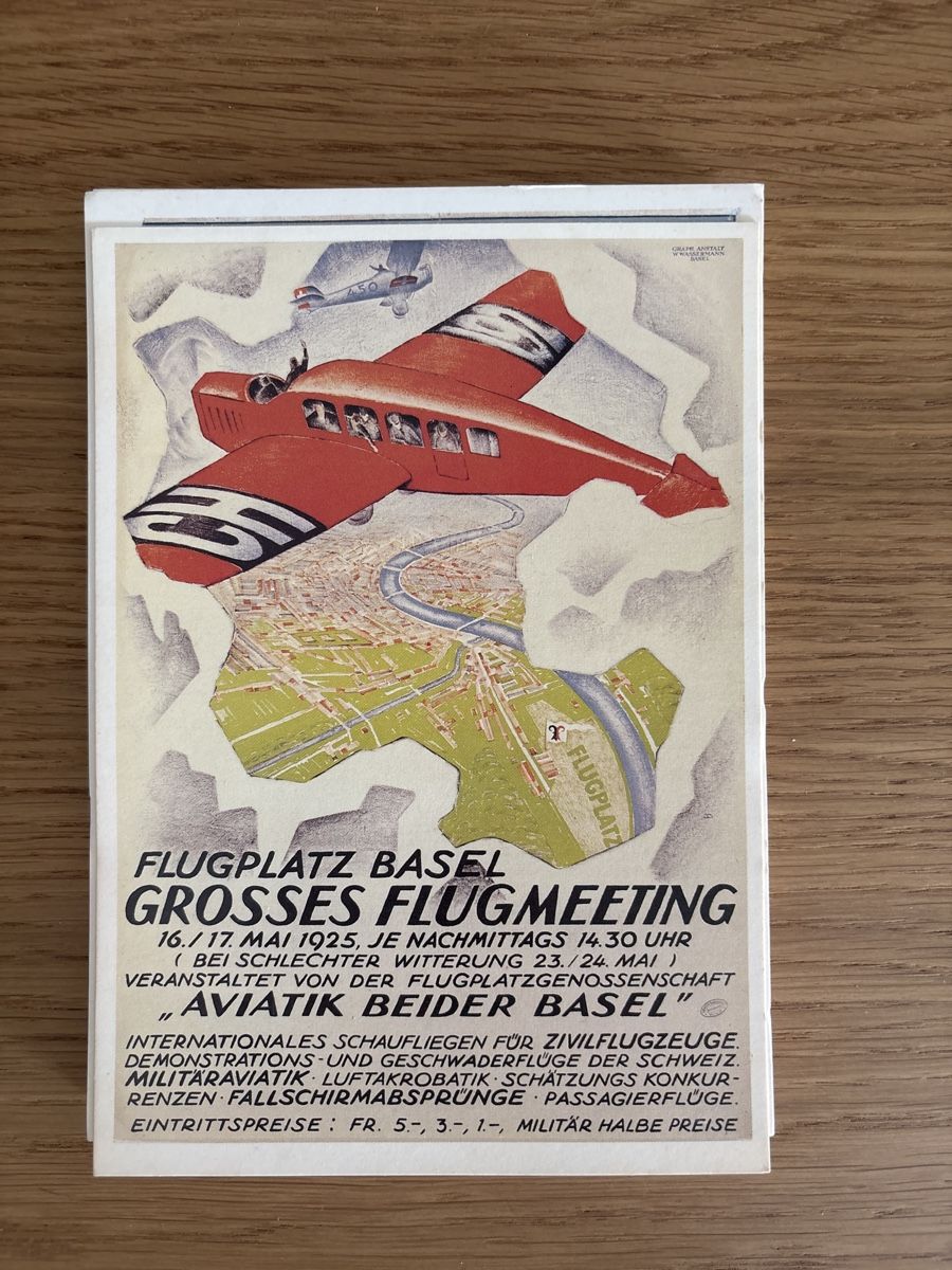Cartoline postali: Luftfahrt Postkarte vintage 19 Stück – Usato da Obfelden venduto da Charlespully 1