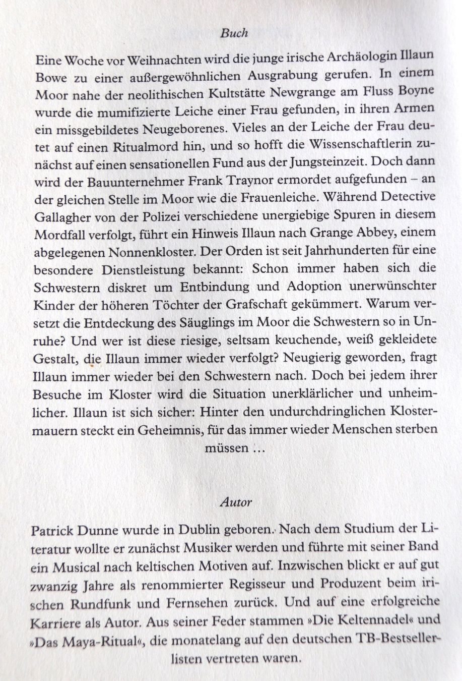 Bücher: Keltengrab von Patrick Dunne – Gebraucht aus Glattfelden von Vrenely 4