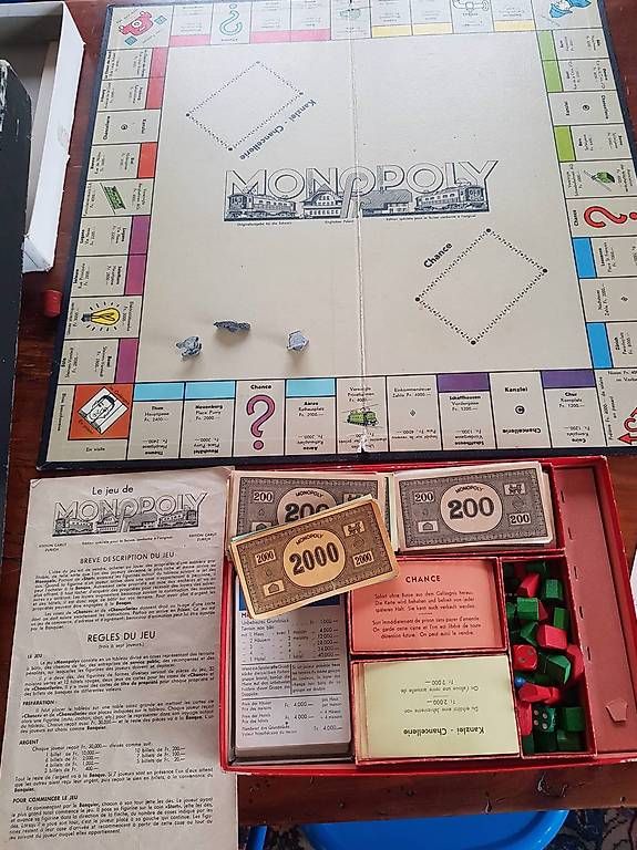 Jeux: Monopoly ancien – D'occasion à Ste-Croix par gfamily 1