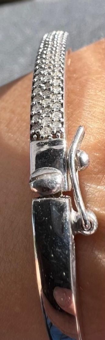 Bracciali & Braccialetti: Armreif mit Diamanten, circa 1,15 ct. – Nuovo (secondo la descrizione) da Nürensdorf venduto da mae_mw76 4