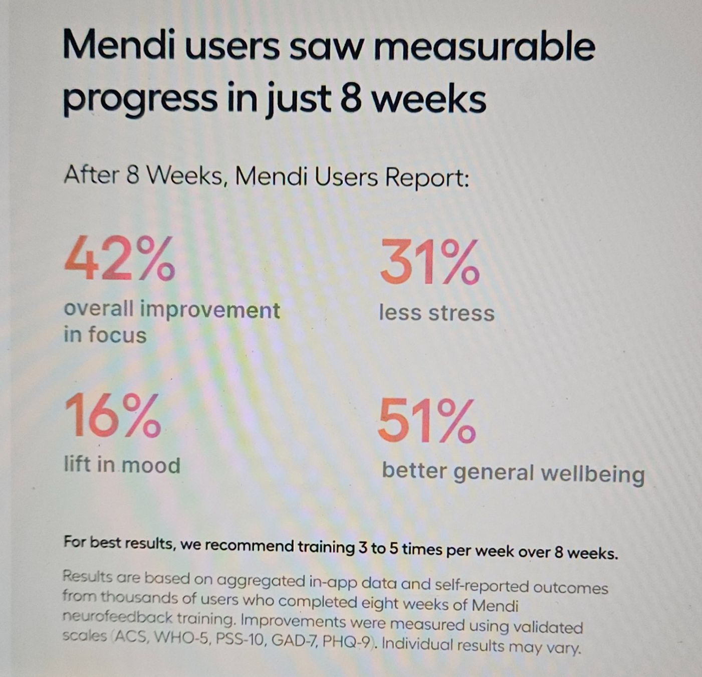Appareils médicaux: Mendi Headset - Train your brain to focus – D'occasion à Zürich par P.N 5