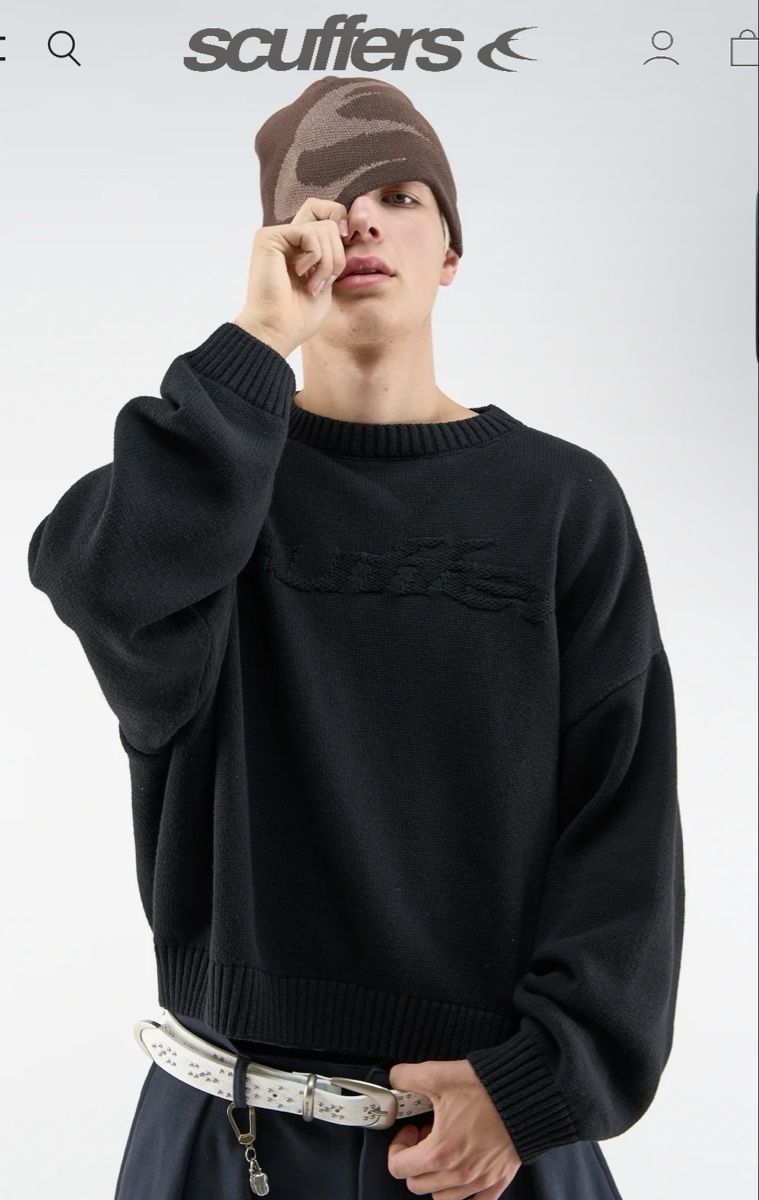 Scuffers Pulls & Sweat-shirts: Scuffers Black Knit Pullover - S – Neuf avec emballage d'origine à Kreuzlingen par mmeelliinnaa