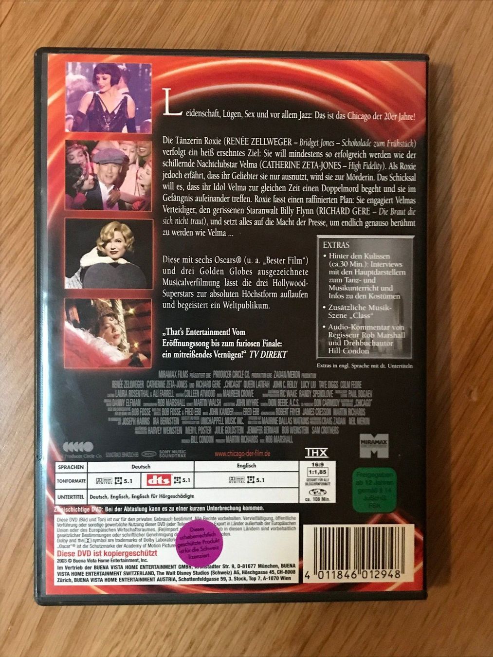 Alle DVDs: Chicago – Neu (gemäss Beschreibung) aus Amden von Arven-Schmuck 1