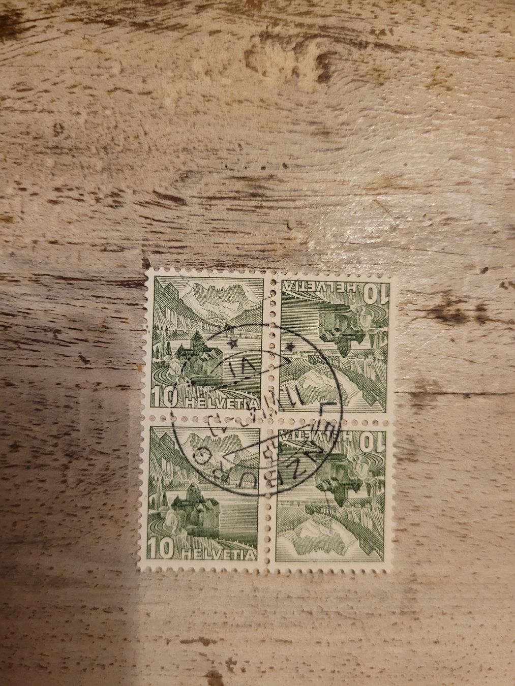 Alle Briefmarken: Kehrdruck – Gebraucht aus Inwil von Flower2325
