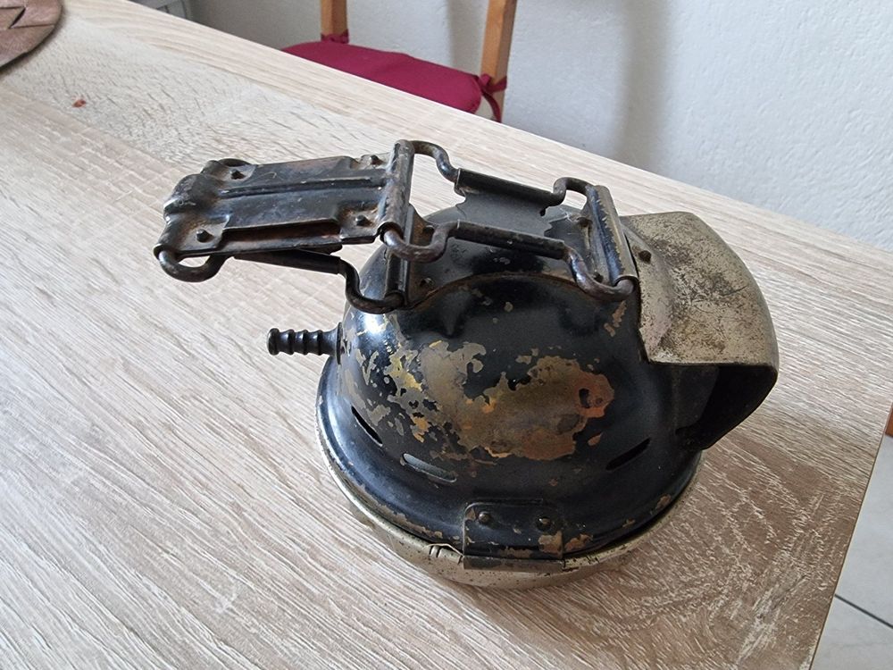 Phare FMC à Acétylène Pour Vélo Ancien - Circa 1900, Bon état