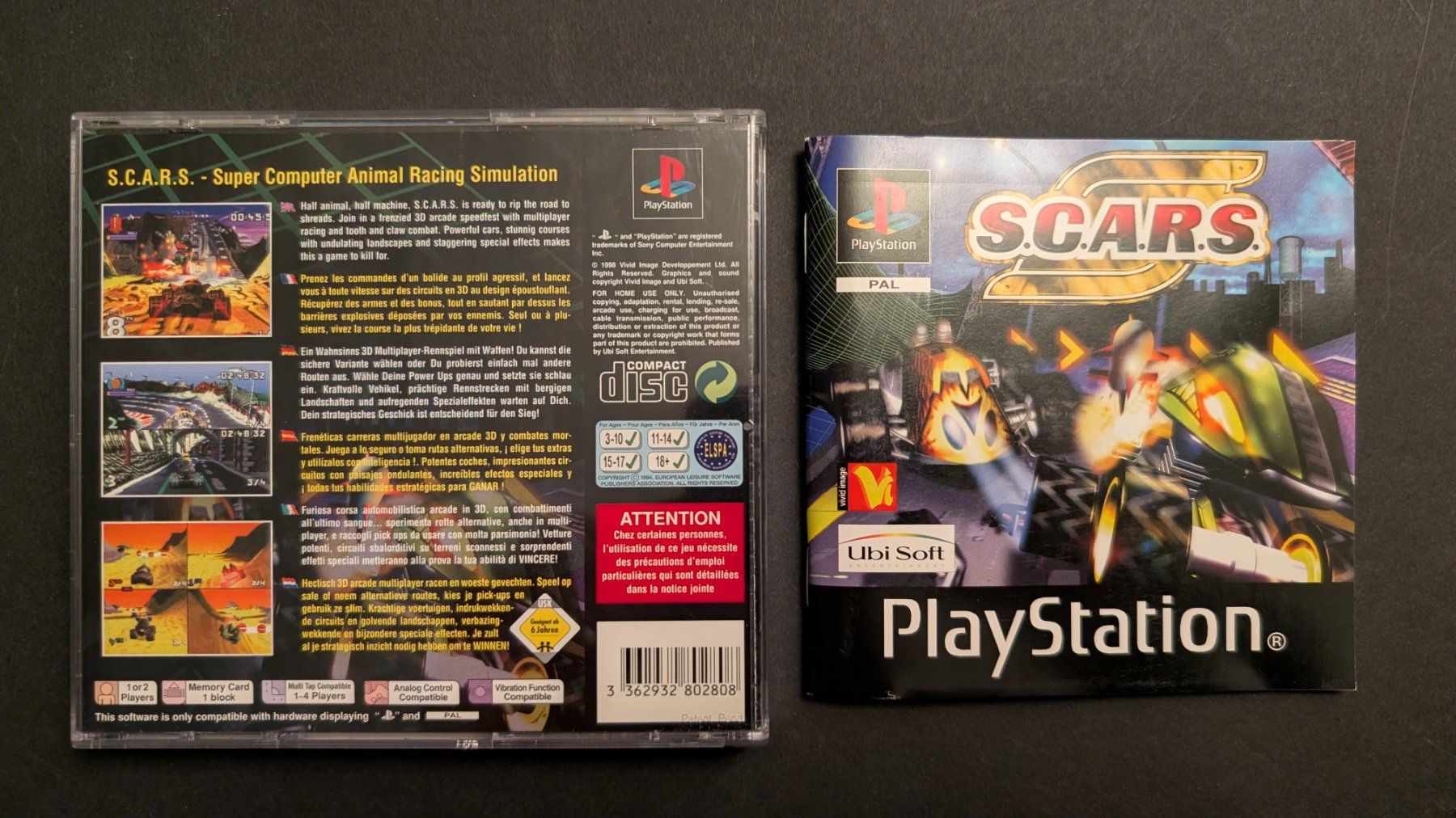 Spiele: S.C.A.R.S. | Playstation 1 | PS1 – Gebraucht aus Bottmingen von dan_c5wb 1