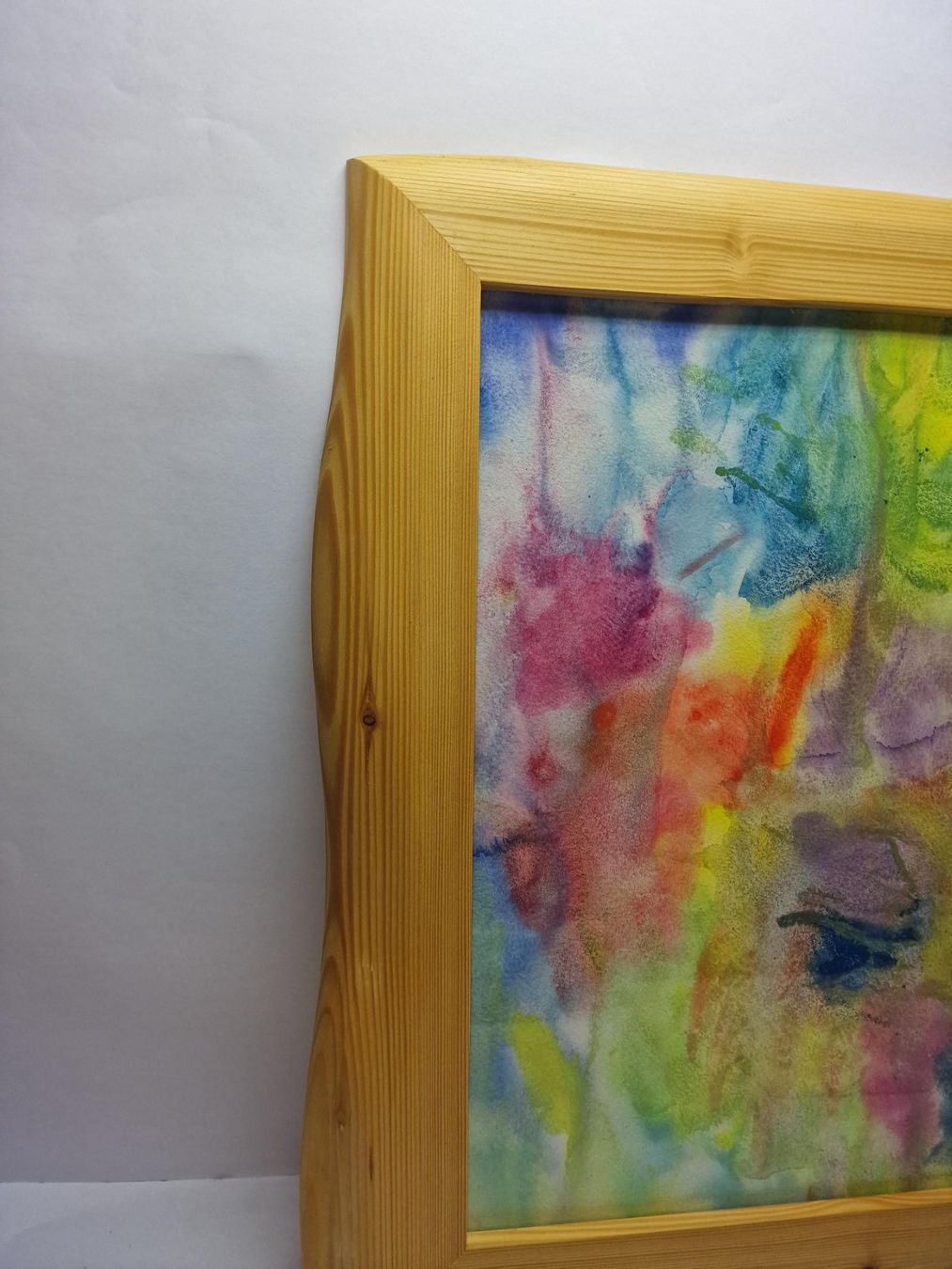 Cadres de tableaux: Schöner Echtholz Bilderrahmen mit Glas – D'occasion à Eschenbach SG par Hoerbys 2