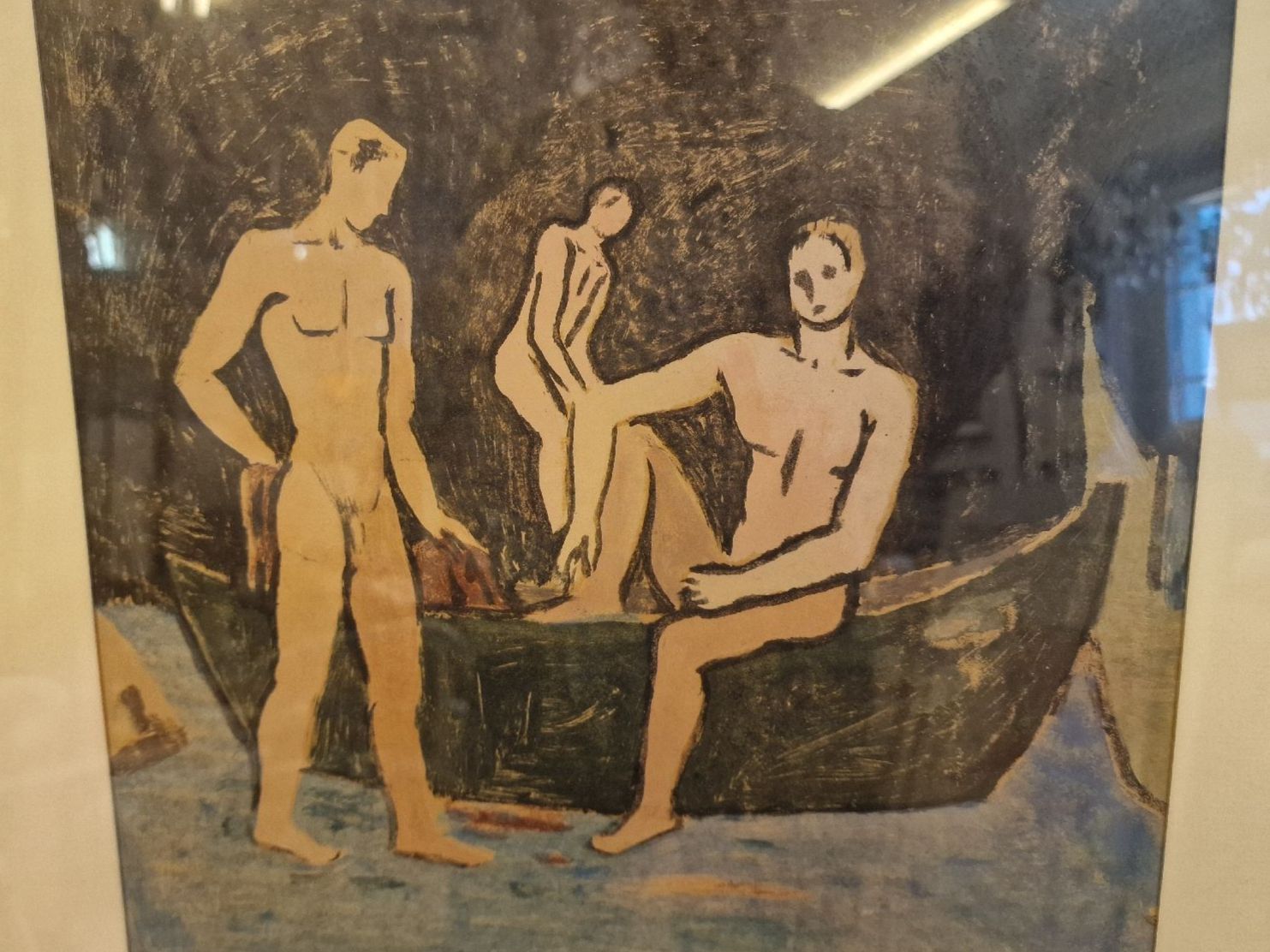 Dipinti: Originalkunstwerk von Rex Wood – Usato da BERN venduto da Intarsia