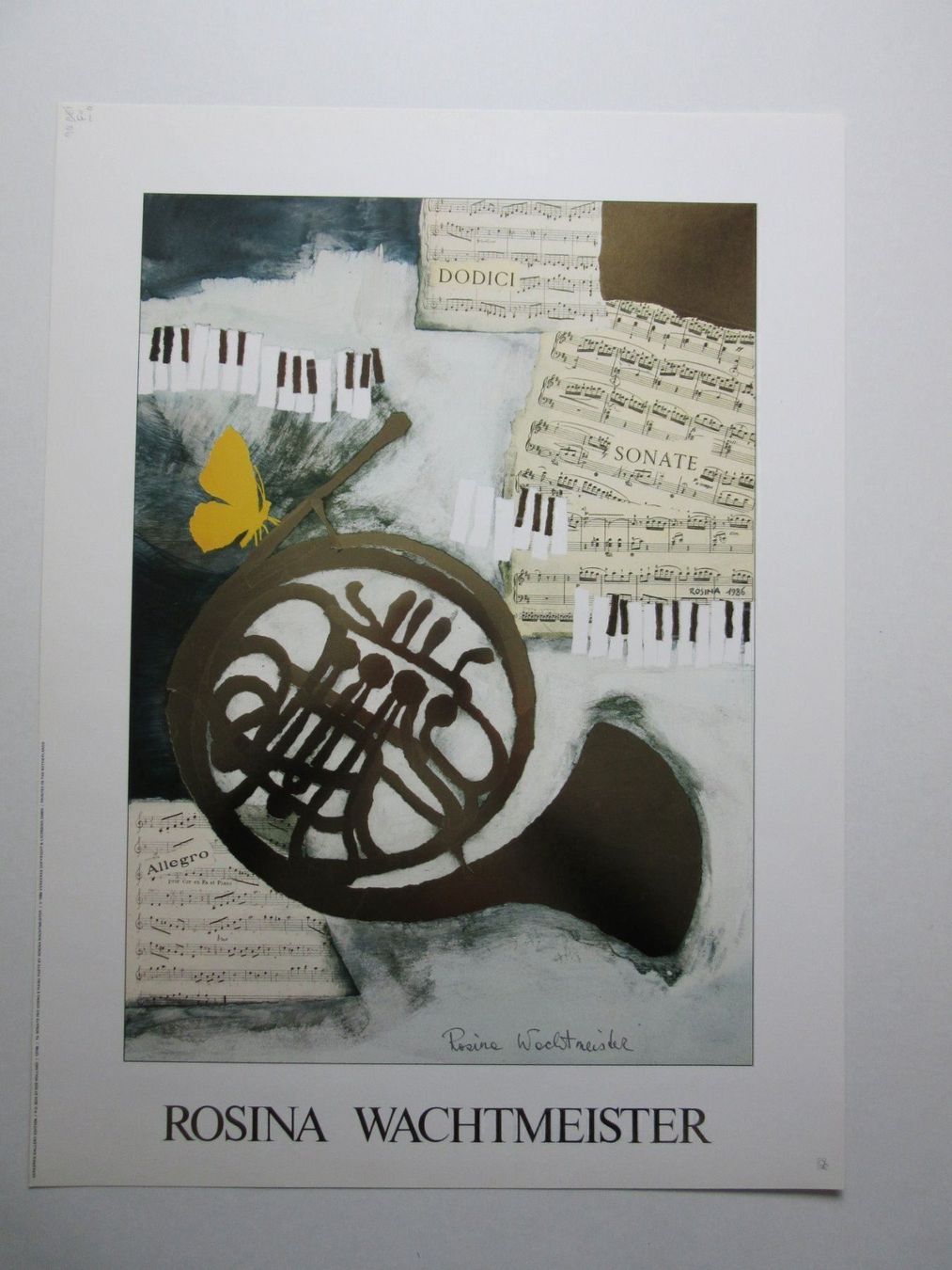 Poster & Bilder: ROSINA WACHTMEISTER // REF.GM47 – Gebraucht aus Gersau von grafik-kunst
