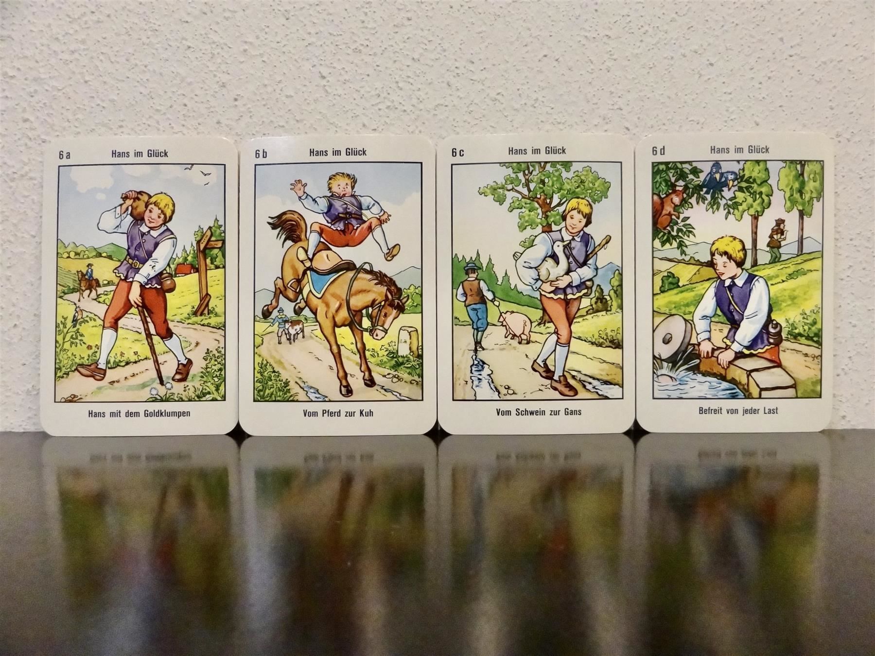 Giochi: schönes altes Quartett MÄRCHEN – Usato da Kerzers venduto da wisaundso 8