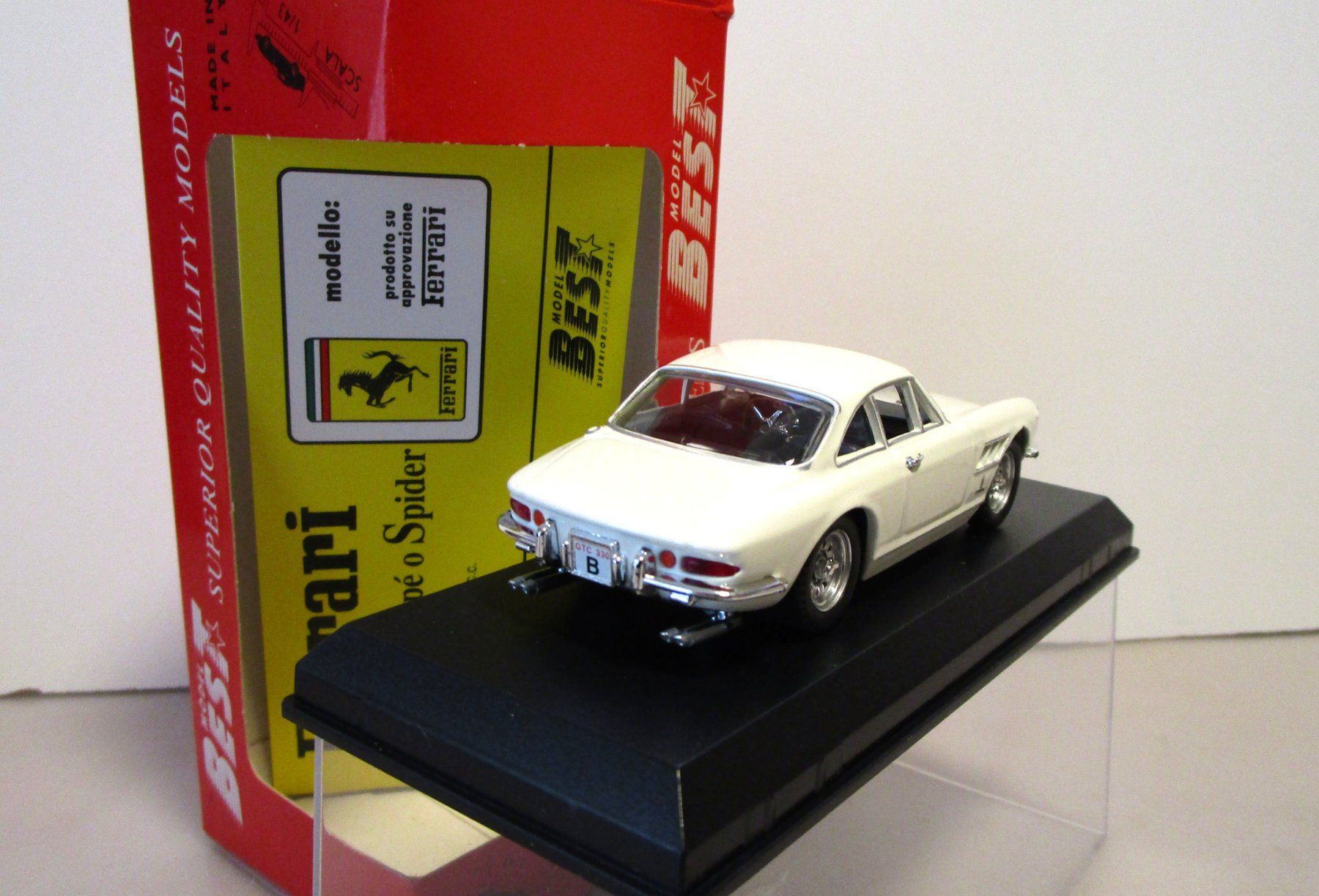 Ferrari Modellini d'auto: BEST FERRARI 330 GTC 1966 - 9099 – Nuovo e nell'imballaggio originale da Chêne-Bourg venduto da breno56 2