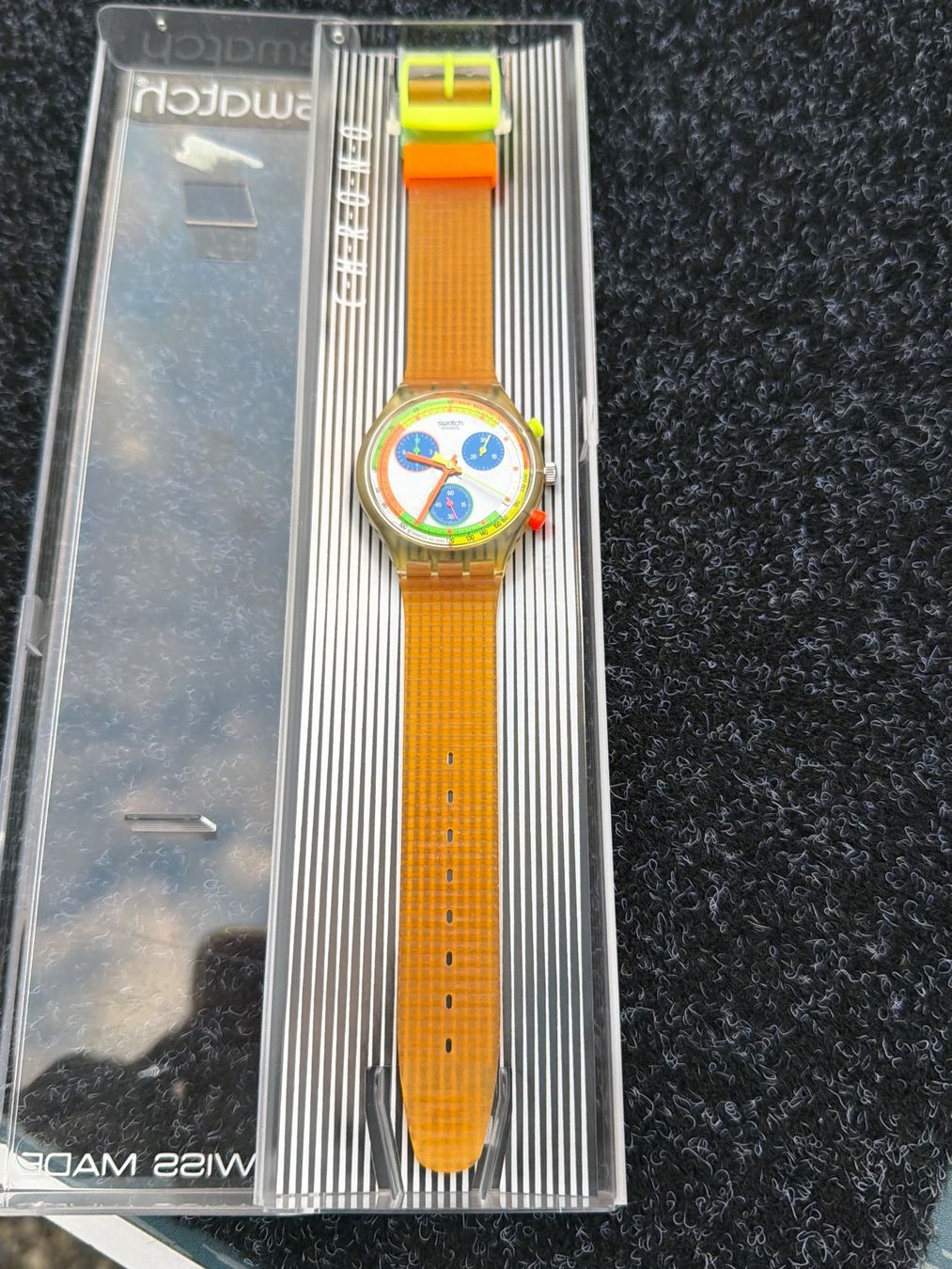 Swatch Uhren: Swatch jelly Stag – Gebraucht aus Schlieren von Luxury.Time