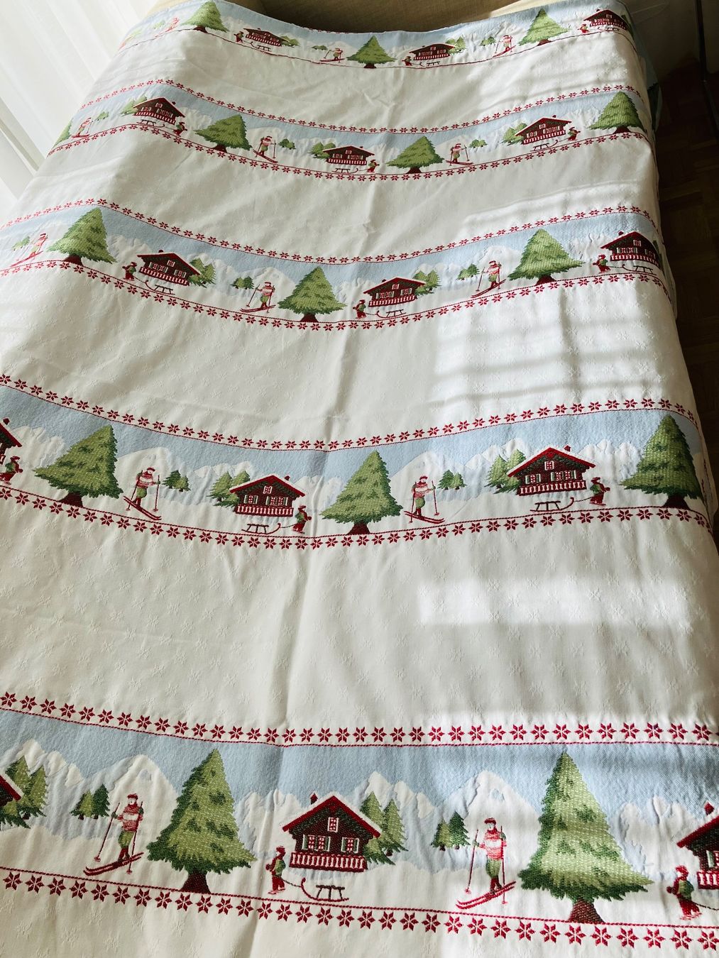 Stoffe: Tissu motifs ski – Gebraucht aus Clarens von Piluka 3