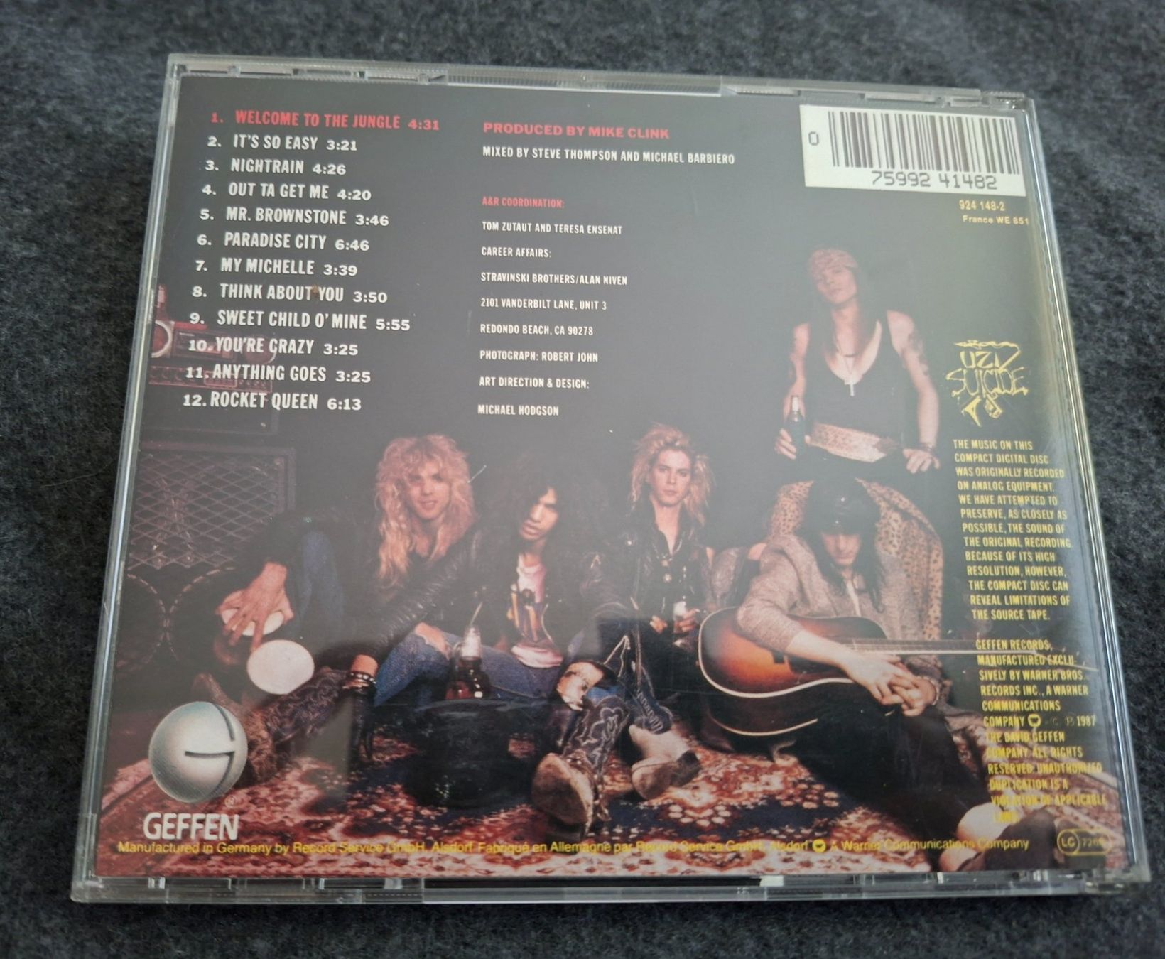 CD: Guns n`Roses CD, Appetite for Destruction – Usato da Merenschwand venduto da lea61 1