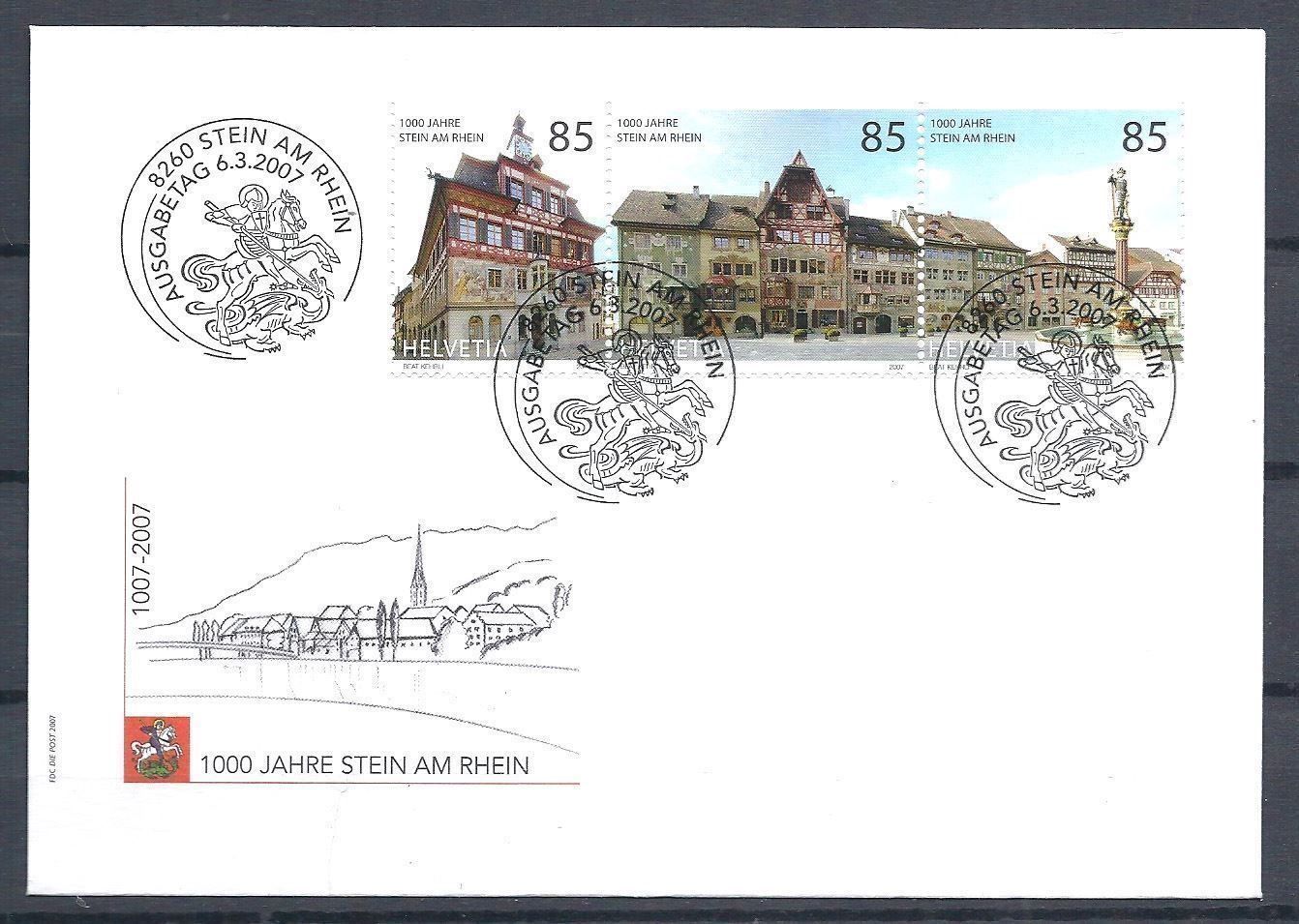 Tutti i francobolli: F1217  - FDC Stein am Rhein – Nuovo e nell'imballaggio originale da Trélex venduto da Phil_Albert