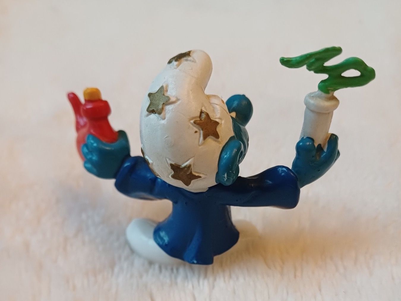 Bullyland Statuette: Zauberer Schlumpf - Peyo/Bully – Usato da Würenlos venduto da Abracadabra26 2