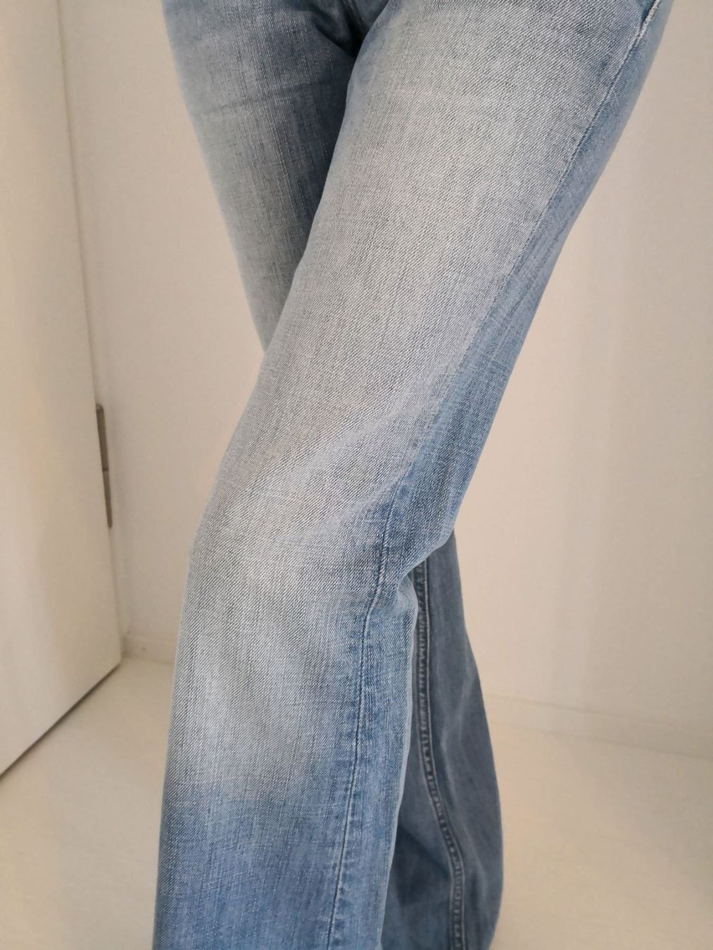 Mango Jeans: 🤩MANGO FLARED JEANS BLUE DENIM & CHANEL P. – Usato da Olten venduto da Naja-Twins-Twins 6