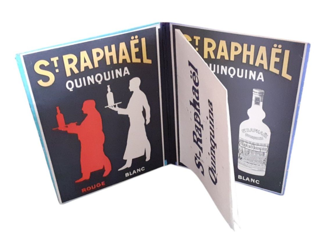 Poster & Bilder: Plakat Original St. Raphael Getränkewerbung 1920er – Gebraucht aus Mörschwil von antiksalon21 8