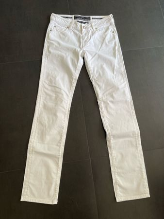 Jacob Cohen Jeans Weiss Gr. 28/32 Sommerhosen ☀️Top Zustand!