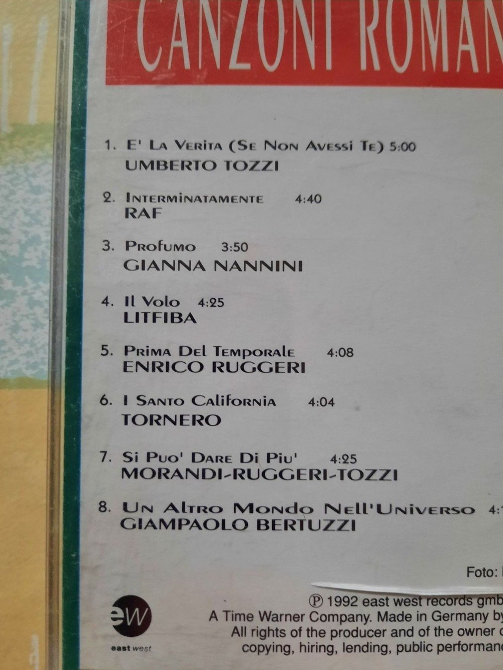 CDs: Cd Canzoni  Romantiche - Compilation – Gebraucht aus Pully von bro_n52j 2