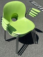 Très bel ensemble de 4 chaises Raul BARBIERI Ed. Rexite