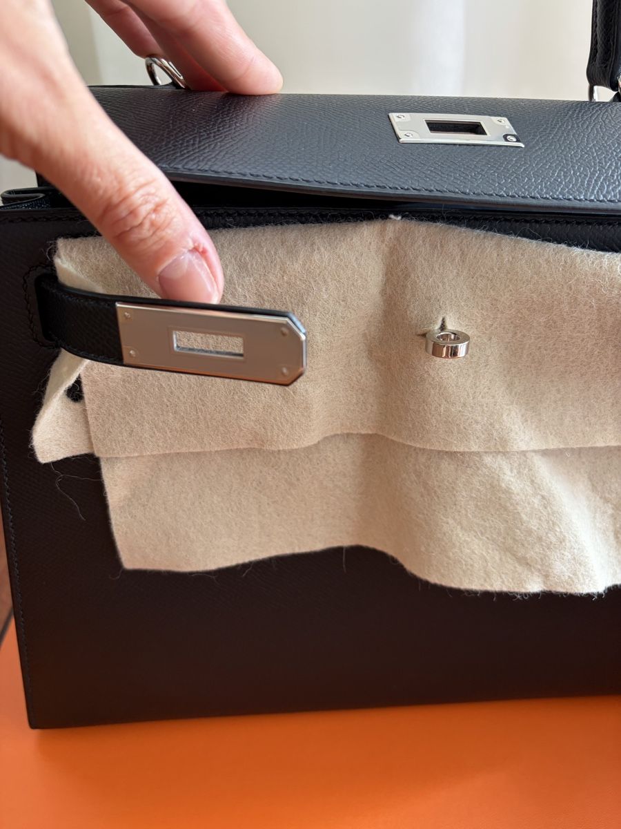 Borse da donna: Hermes Kelly 28 Black  – Nuovo (secondo la descrizione) da Oberwil b. Zug venduto da An_you78 1