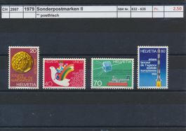 1979 "Sonderpostmarken II", ** postfrisch