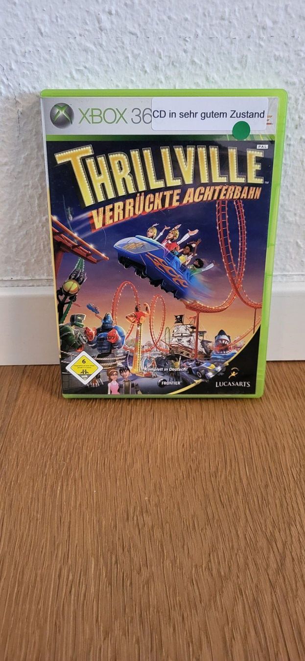 Microsoft Giochi: Xbox 360 - Thrillville Verrückte Achterbahn – Usato da Münsingen venduto da DigitaleSpielecke