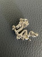 Neuer chinesischer Glücksdrachen Anhänger aus Silber