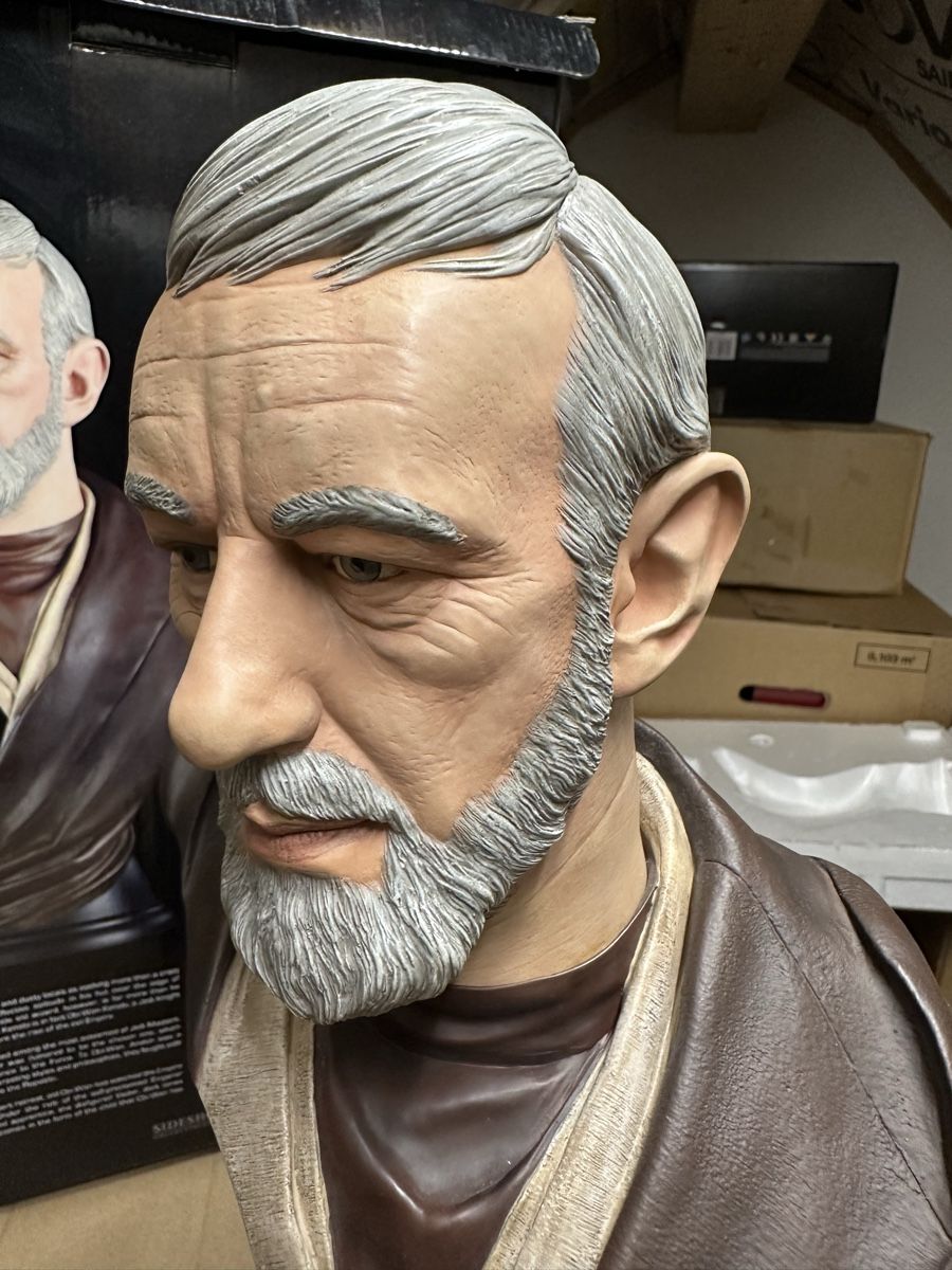 Star Wars Statuette: SIDESHOW OBI WAN KENOBI LEGENDARY BUST – Nuovo (secondo la descrizione) da Waltenschwil venduto da Ted-White 3