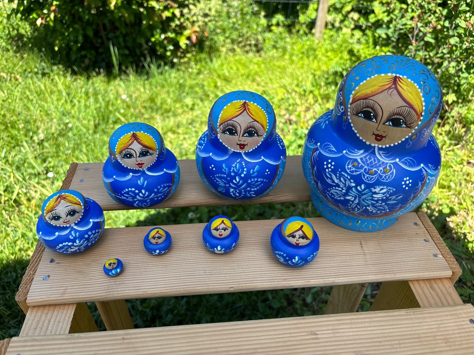 Figurines: schöne bemalte Babuschka Figur – D'occasion à Feldbach par Olive1 5