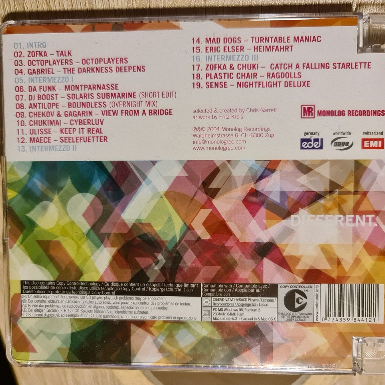 CD: CD Different by Chris Garret – Usato da Dintikon venduto da Vexi 1
