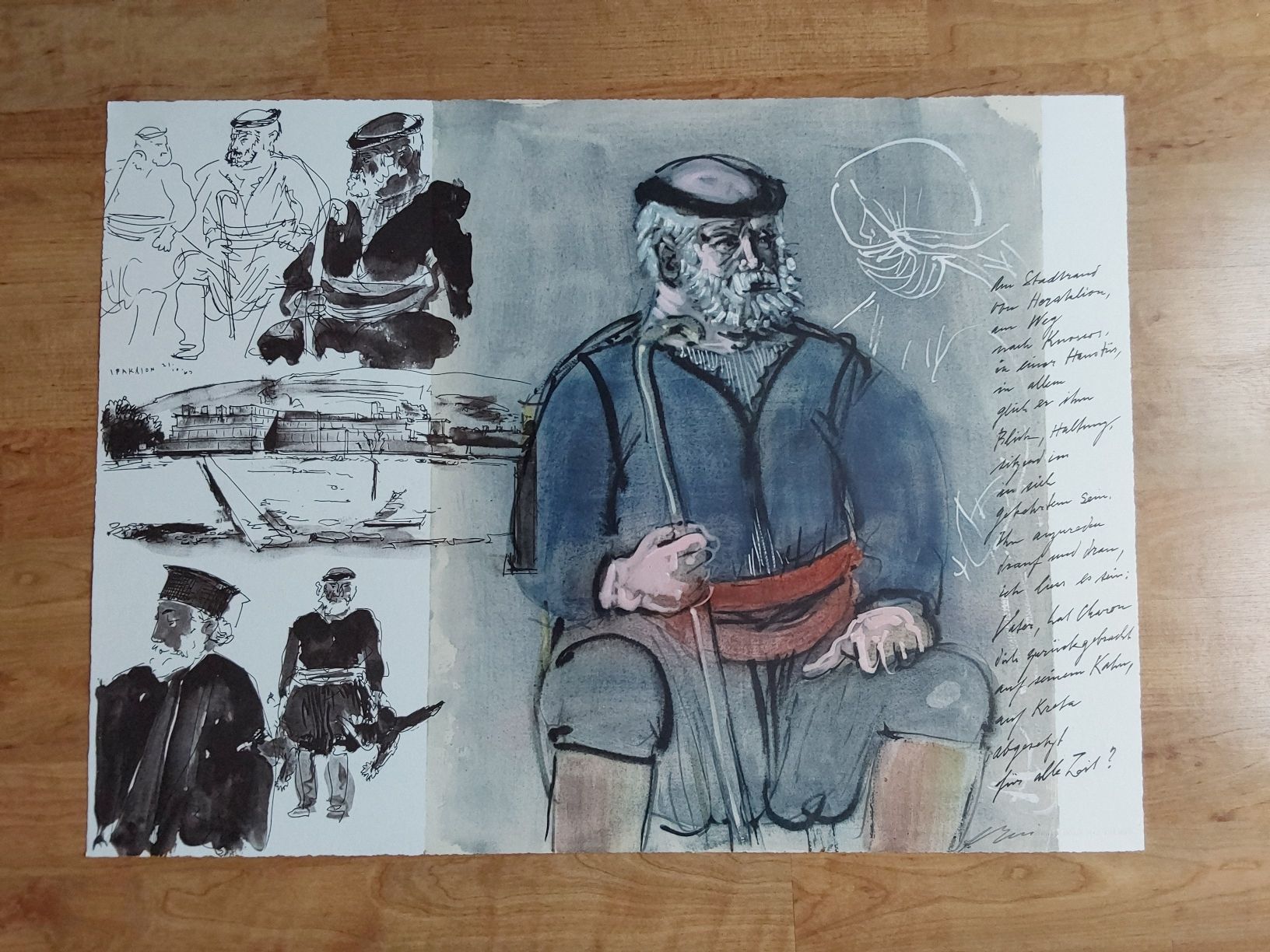 Grafica & Litografie: Erni Hans. Lithographie 45x63cm. – Usato da Steinach venduto da Chilli1957 4