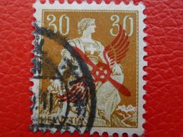 1920: F1 - verschobener P'aufdruck, gut gezähnt, K: 2000.-