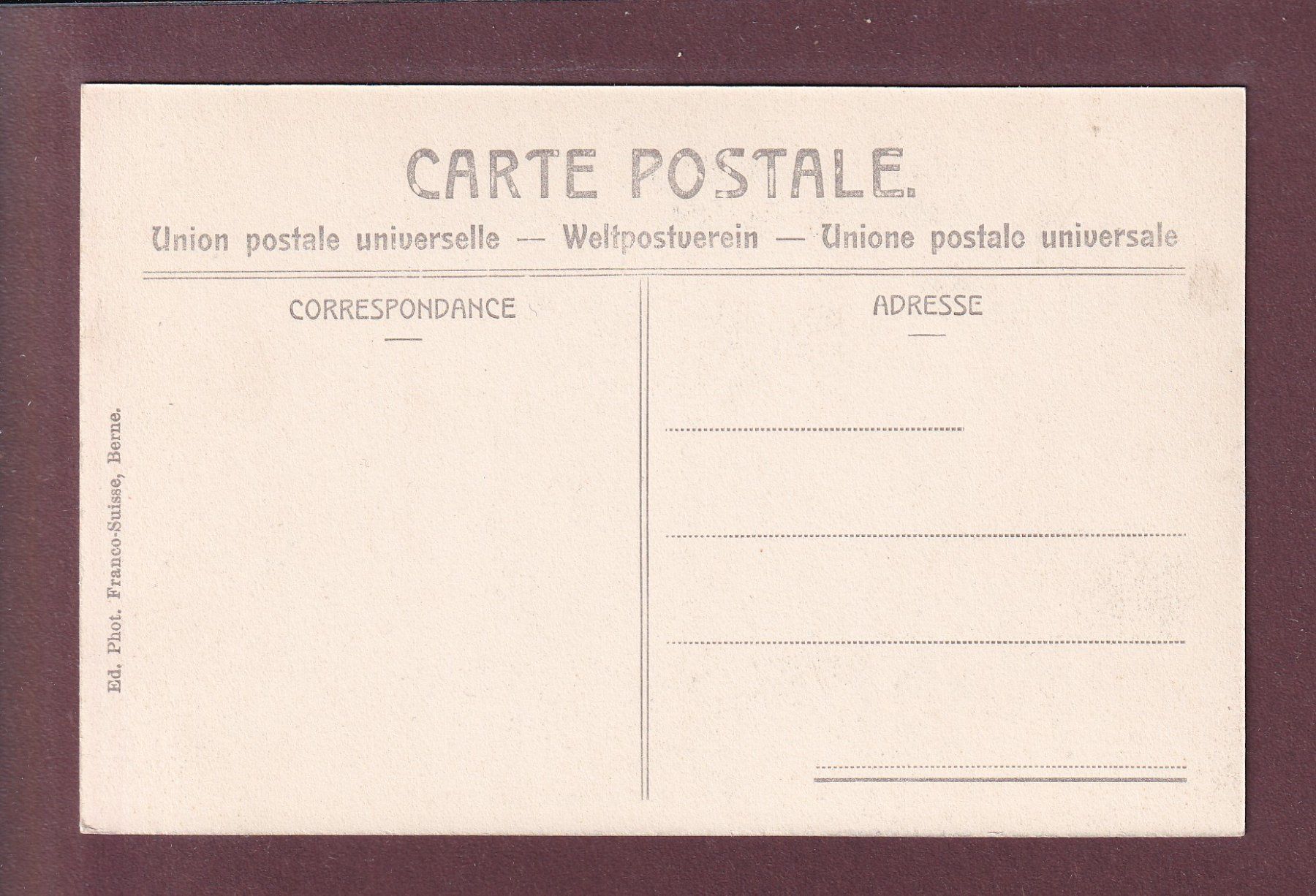 Ansichtskarten: BLONAY - Le Château – Gebraucht aus Pully von nicecards 1