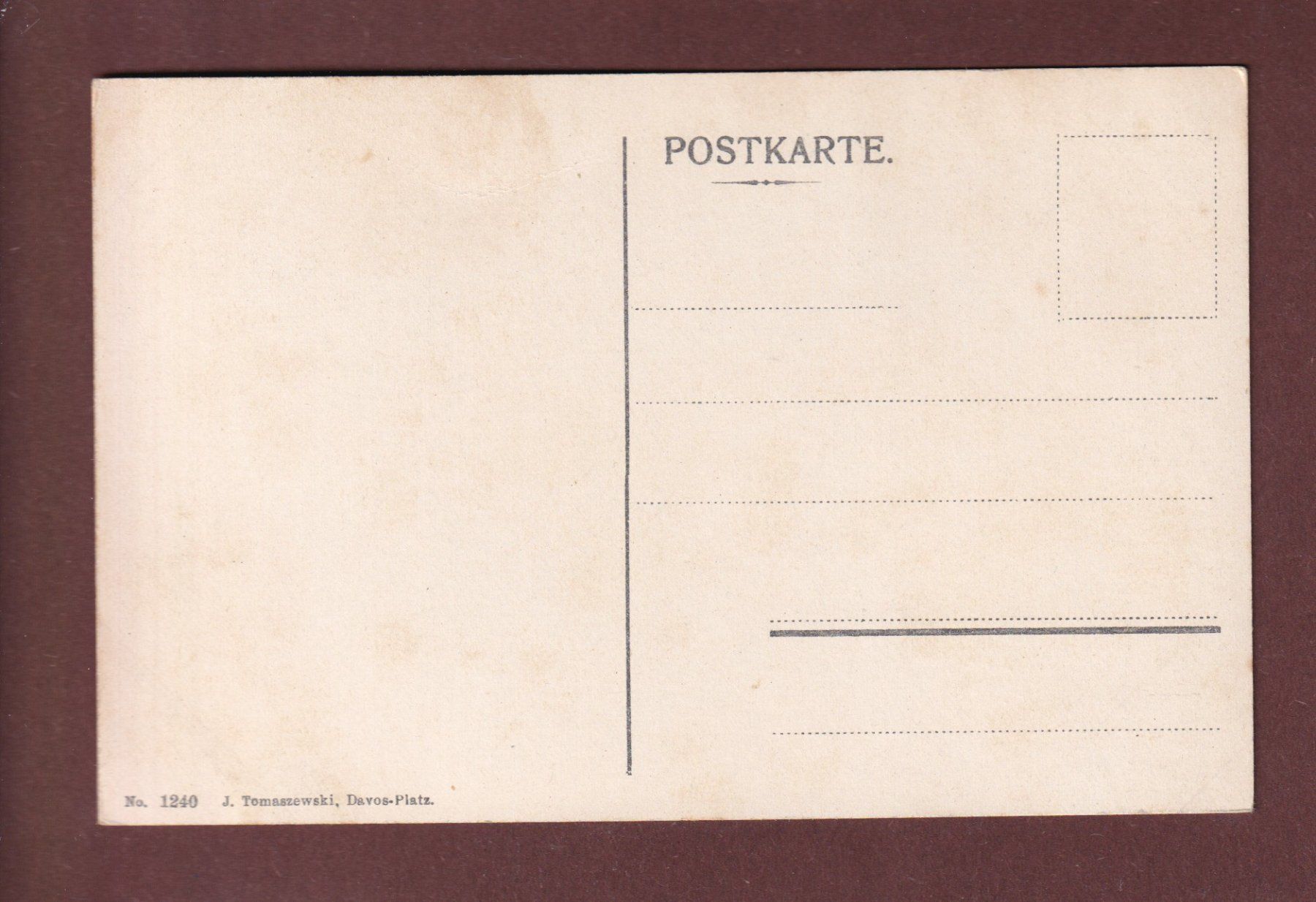 Cartoline postali: DAVOS unter Schnee // Falte // – Usato da Pully venduto da nicecards-shop 1