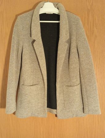 Elegante Strickjacke / Blazer Orsay, M (EU 42) Beige, Top!